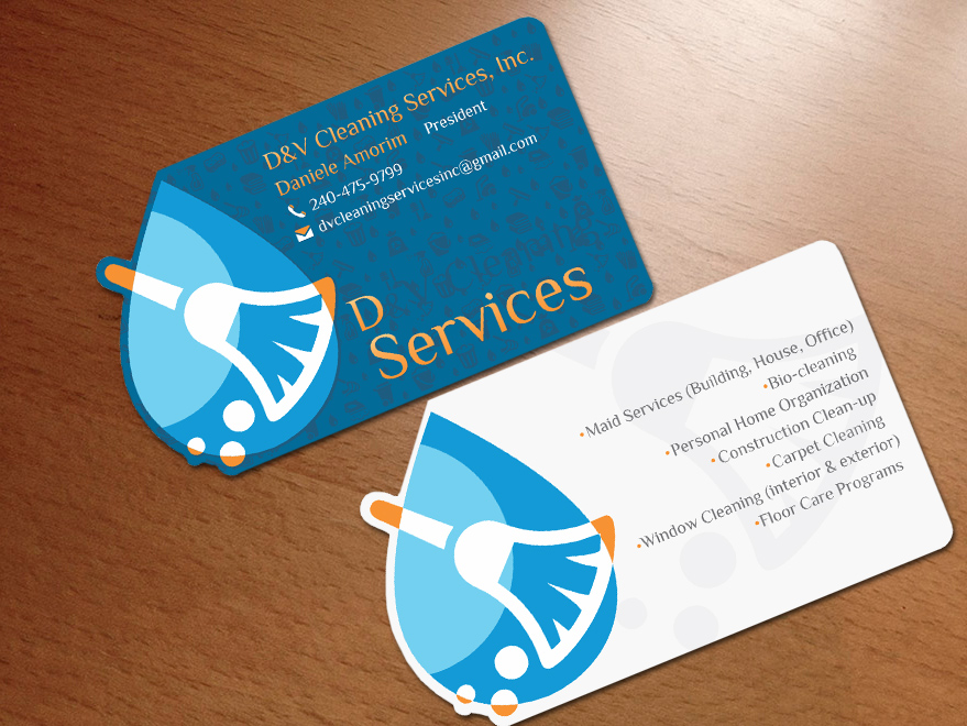 Cartao De Visita House Cleaning